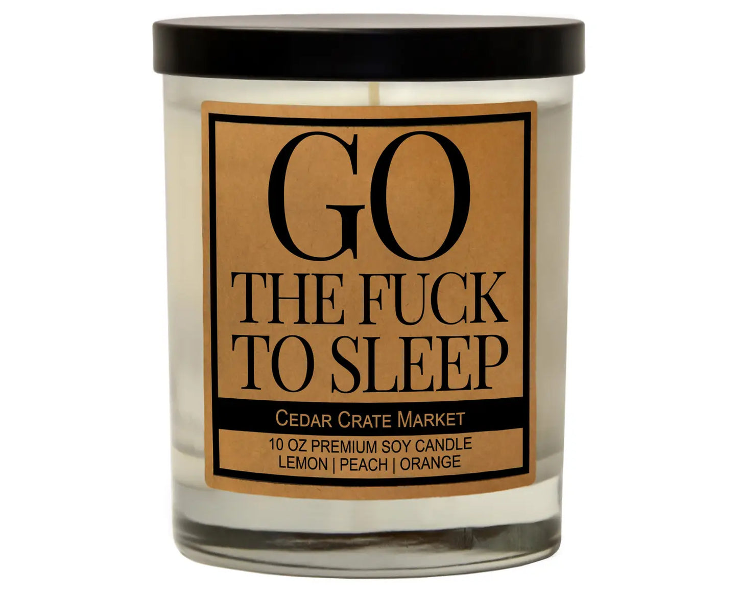 Go The F*ck to Sleep Candle