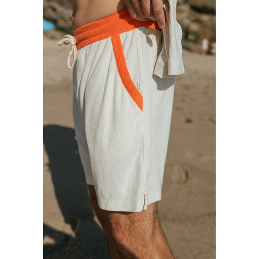 BreezyBlend Shorts Oatmilk/Coral